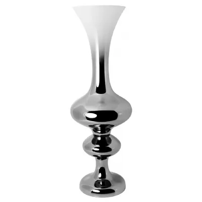 White & Silver Centrepiece Vase