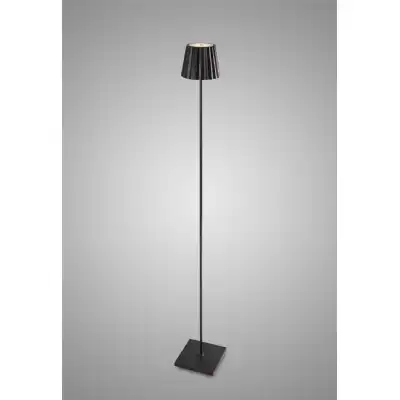 K2 Floor Lamp, 2.2W LED, 3000K, 188lm, IP54, USB Charging Cable Included, Black, 3yrs Warranty