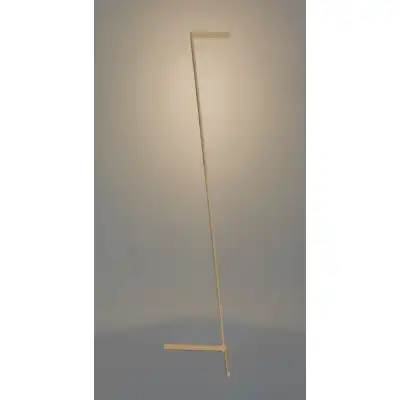 Vector Floor Lamp, 40W LED, 3000K, 3000lm, Dimmable, Gold, 3yrs Warranty