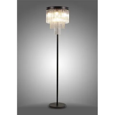 Greenwich Floor Lamp, 9 Light E14, Brown Oxide Item Weight: 17.5kg