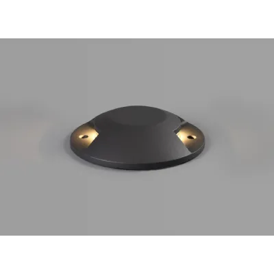 Fleet, Above Ground (NO DIGGING REQUIRED) Driveover 2 Light, 2 x 6W LED, 3000K, 236lm, IP67, IK10, Anthracite, 3yrs Warranty