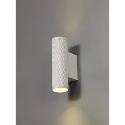 Lenham Wall Lamp, 2 x GU10, Sand White