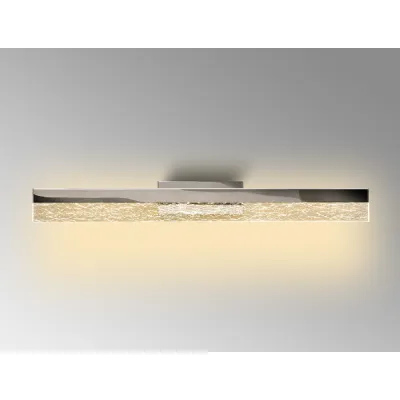 Southampton Wall Lamp, 12W LED, 3000K, 1000lm, IP44, Polished Chrome, 3yrs Warranty