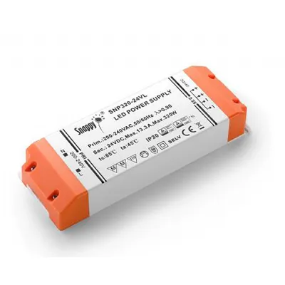 SP, 75W, Constant Voltage Triac Dimmable PC LED Driver, 24VDC, 3.12A, Pf>0.9, TC:+85?, TA:45?, IP20, Effi>85 Percent, Screw Connection, 3yrs Warranty