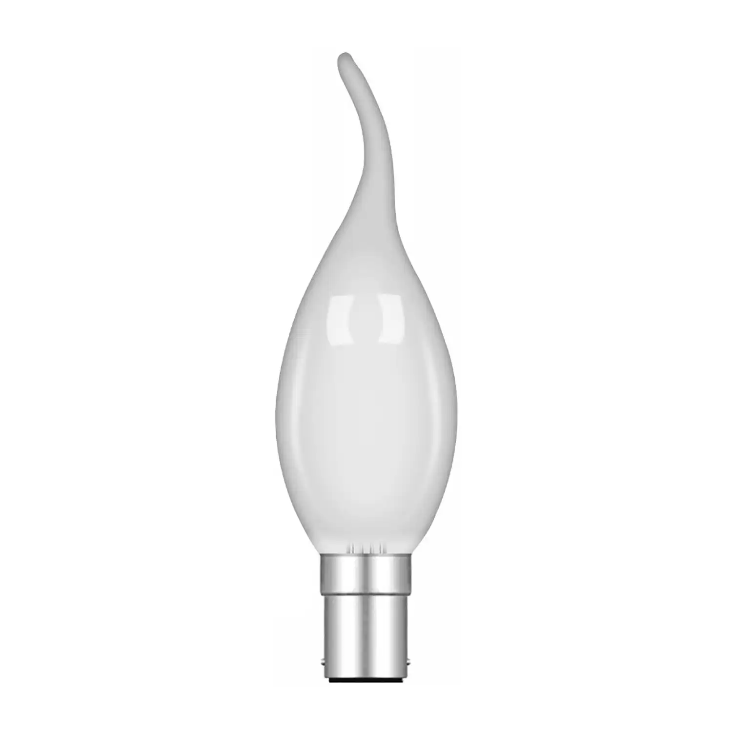 Candle Tip B15D Frosted 60W Incandescent T (100 10)