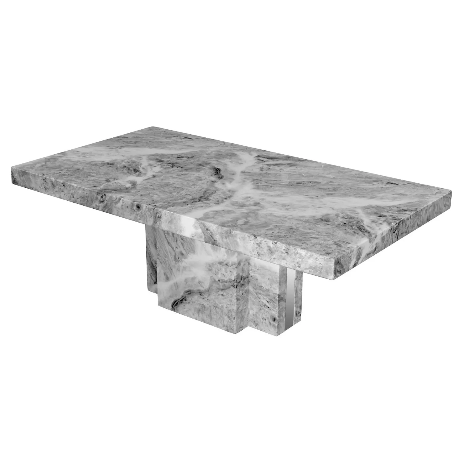 Newcastle Grey Marble Coffee Table