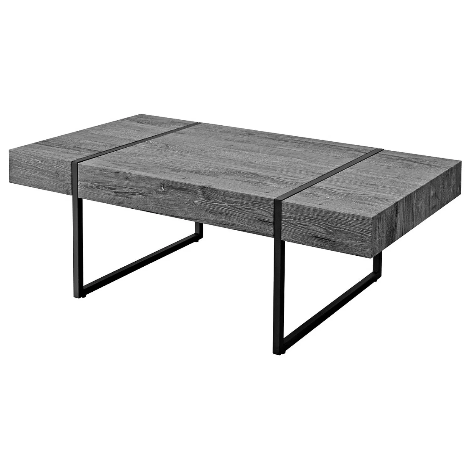 Grey Wood Effect Coffee Table