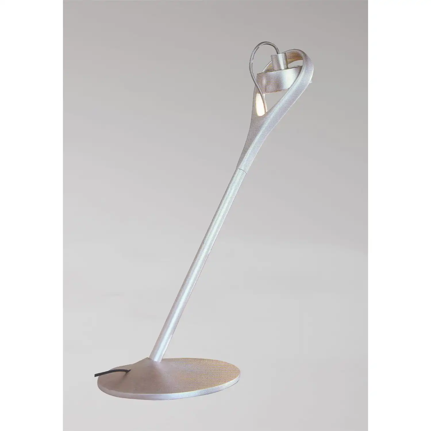 Rak Table Lamp 1 Light GU10 Ar111 75W Silver Grey