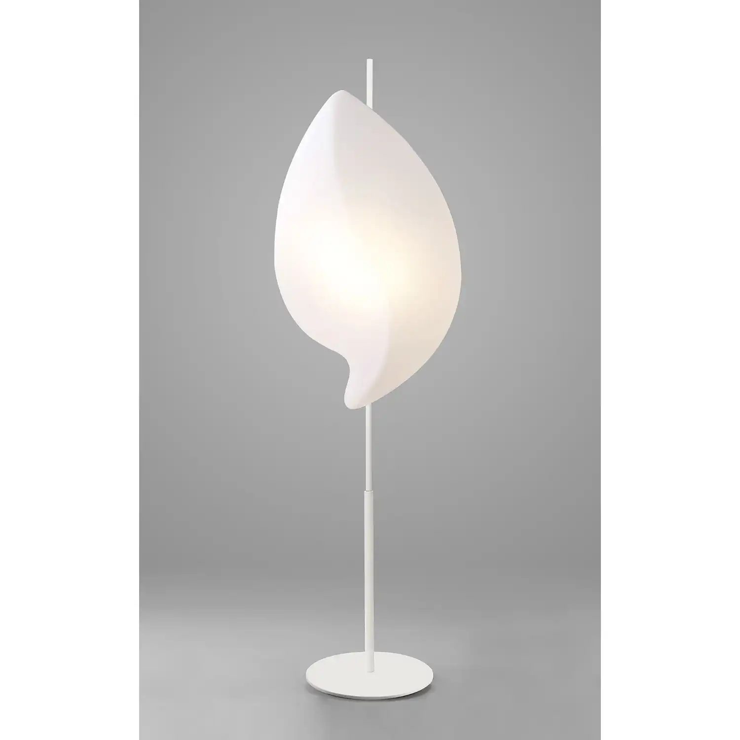 Natura Floor Lamp 2 Light E27 Outdoor IP44, Matt White Opal White Item Weight: 15kg