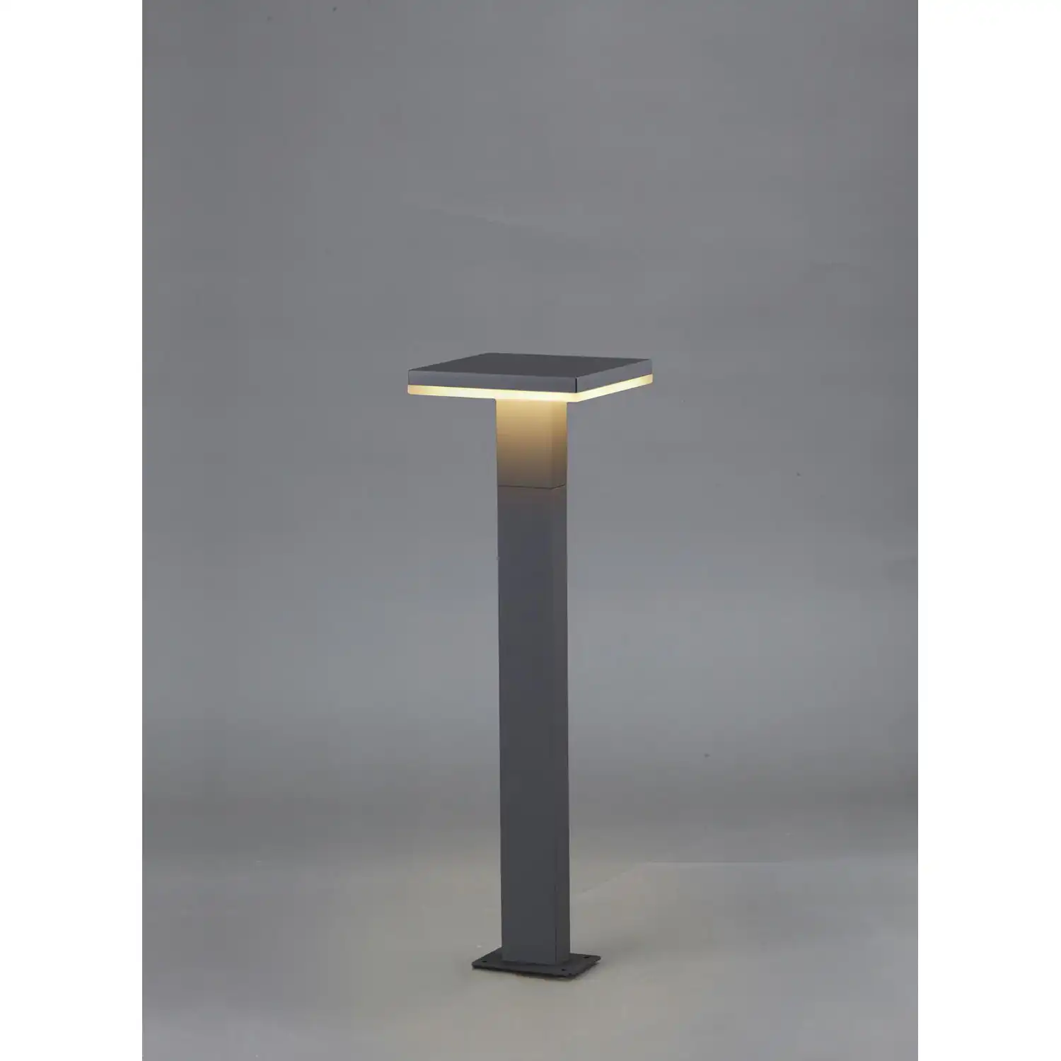 Tignes Pillar Lamp, 10W LED, 3000K, 700lm, IP54, Anthracite, 3 Years Warranty