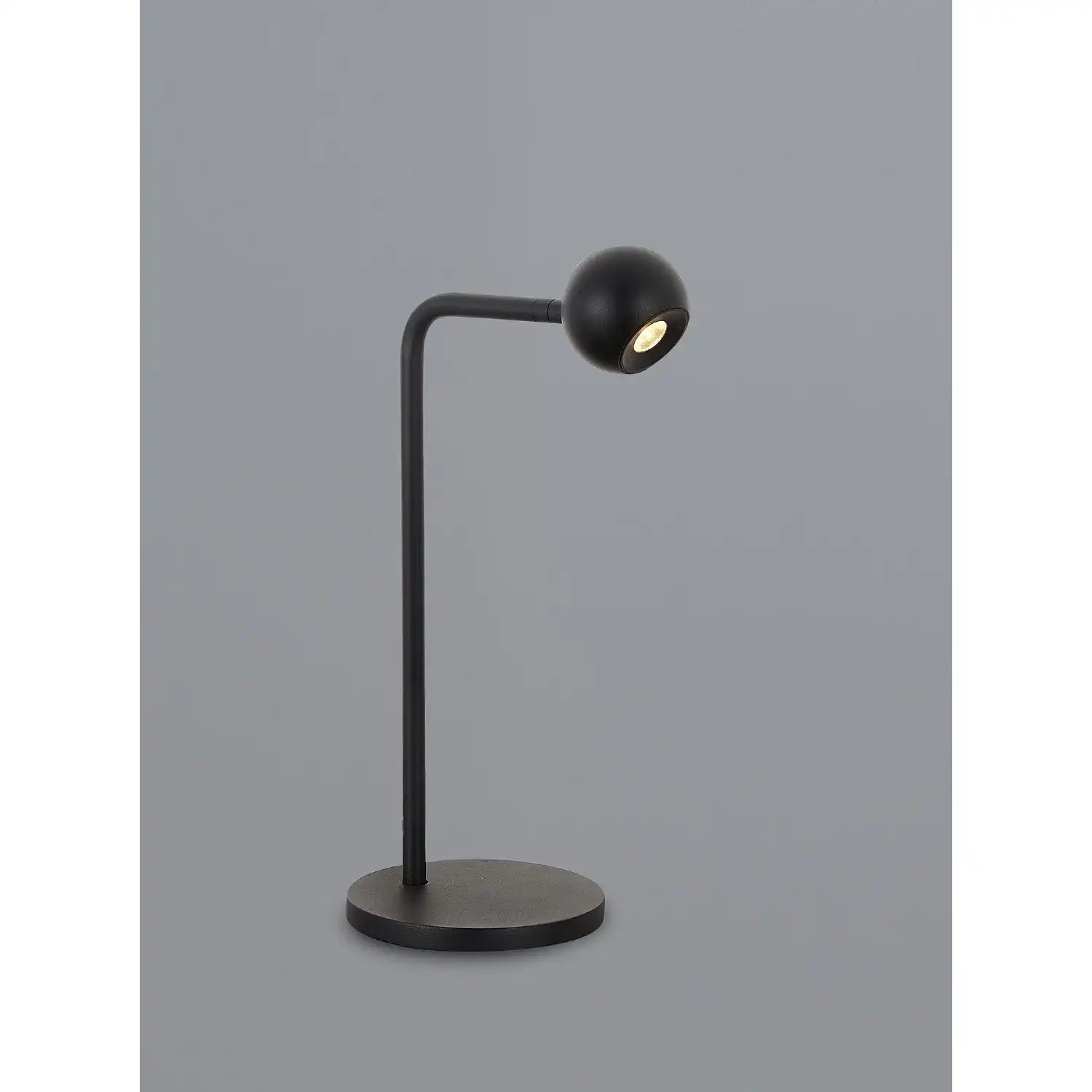 Eyes 38.5cm Table Lamp, 6W LED, 3000K, 390lm, Sand Black, 3yrs Warranty