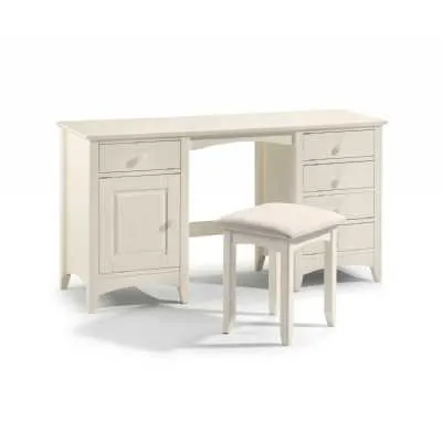 Cameo Dressing Table Stone White