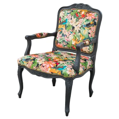 Regence Arm Chair – Myrtle & Mary Tropical Bomb