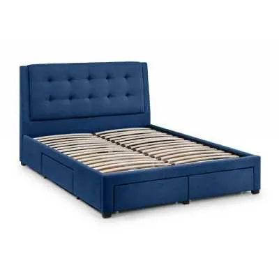 Fullerton 4 Drawer 135cm Bed Blue