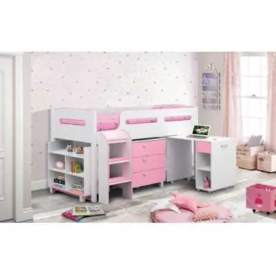 Kimbo Pink Cabin Bed