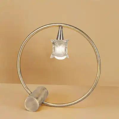 Rosa Del Desierto Table Lamp 1 Light G9, Antique Brass