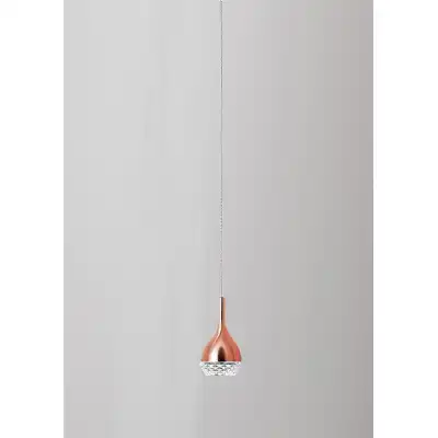 Khalifa Pendant 1 Light GU10 Copper