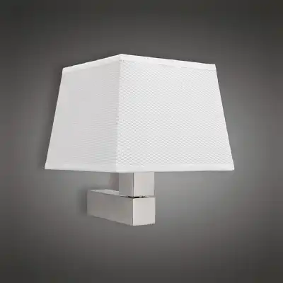 Bahia Wall Lamp 1 Light Without Shade E27 Satin Nickel