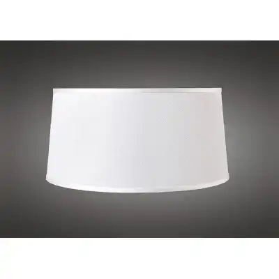 Habana White Round Shade 410 450mm x 215mm, Suitable for Pendant Lights