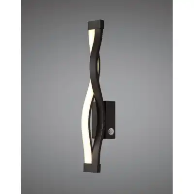 Sahara Brown Oxide Wall Lamp 6W LED 2800K, 420lm, Dimmable Brown Oxide Frosted Acrylic, 3yrs Warranty