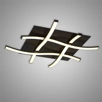 Nur Brown Oxide Square Ceiling 34W LED 2800K, 2600lm, Dimmable Frosted Acrylic Brown Oxide, 3yrs Warranty