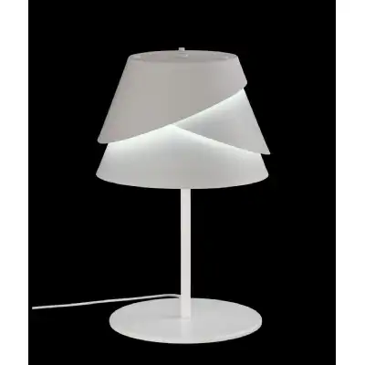 Alboran Table Lamp 1x40W (No Inc), Alumimium Iron