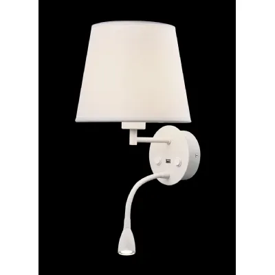 Reading light with on sale usb charger