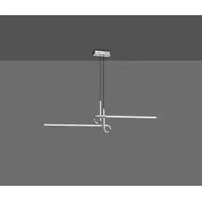 Cinto Linear Pendant 24W LED, 3000K, 1950lm, Polished Chrome, 3yrs Warranty