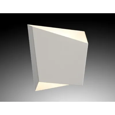 Asimetric Wall Light Rhombus, 1 x GX53 (Max 20W) White