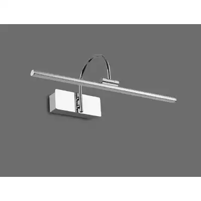Paracuru Wall Lamp Picture Light, 8W, 3000K, 619lm, Polished Chrome, 3yrs Warranty