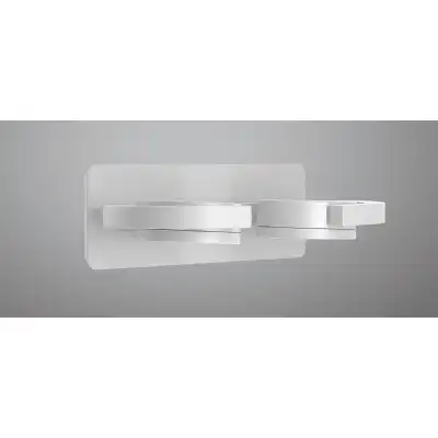 Iguazu Wall Lamp, Requires 2 x GX53, IP54, White, 2yrs Warranty