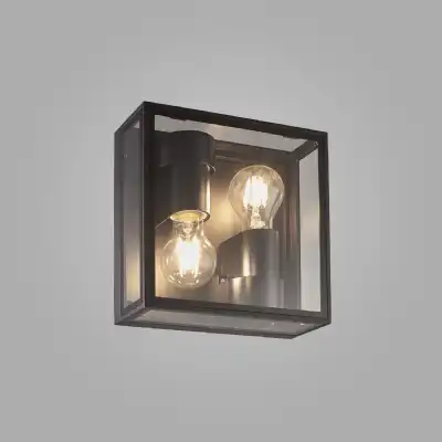 Verbier Up Down Ceiling Wall Lamp, 2 x E27, IP65, Dark Grey, 2yrs Warranty