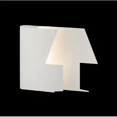 Book Table Lamp Left, 7W LED, 3000K, 420lm, White, 3yrs Warranty