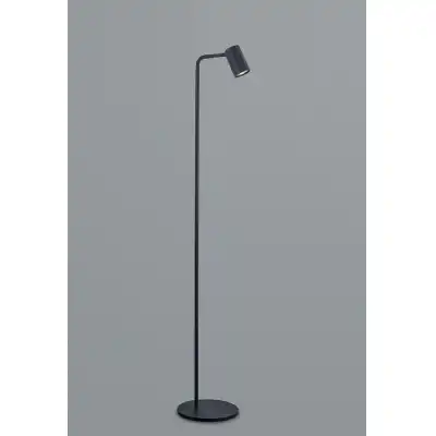 Sal Floor Lamp 1 Light GU10, Sand Black