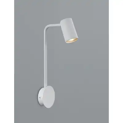 Sal Wall Lamp 1 Light GU10, Sand White