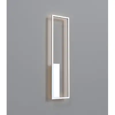 Boutique Rectangle Wall Lamp, Dimmable, 50W LED, 3000K, 2740lm, White, 3yrs Warranty