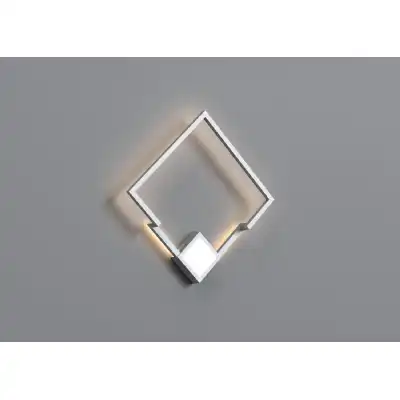 Boutique Square Wall Lamp, 25W LED, 3000K, 1370lm, White, 3yrs Warranty