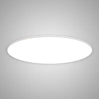 Slim Ceiling 46cm Round, 50W LED, 3000K, 4300lm, White, 3yrs Warranty