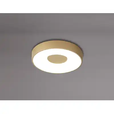 Coin Round Ceiling 56W LED With Remote Control 2700K 5000K, 2500lm, Gold, 3yrs Warranty