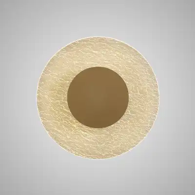 Jewel Wall Lamp 12W LED 3000K, 750lm, Gold Painted, 3yrs Warranty