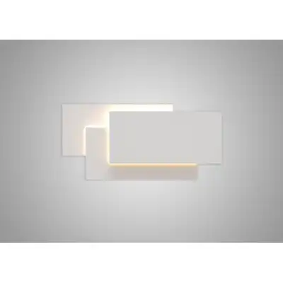 Tahiti XL Wall Lamp 12W LED 3000K, 1080lm, White, 3yrs Warranty