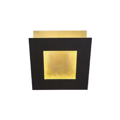 Dalia 18cm Wall Lamp, 18W LED, 3000K, 1260lm, Gold Black, 3yrs Warranty