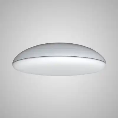 Kazz Ceiling 50cm Round, 6 x E27 (Max 20W LED), White