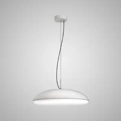 Kazz Pendant 50cm Round, 6 x E27 (Max 20W LED), White