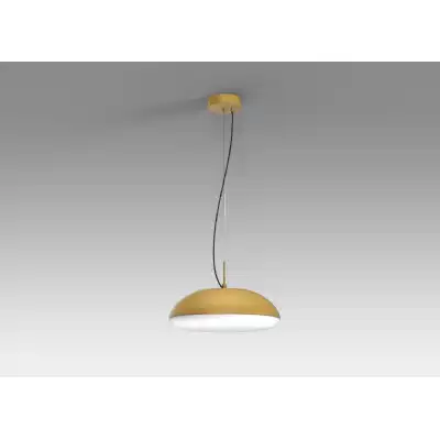 Kazz Pendant 38cm Round, 4 x E27 (Max 20W LED), Gold