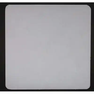 Bora Bora Wall Light 18cm Square 12W LED 3000K, 1080lm, Silver Paint, 3yrs Warranty