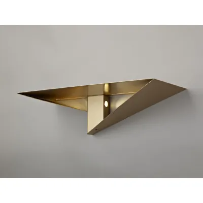 Wickford Wall Lamp, 2 x 3W LED, 3000K, 238lm, Gold Painted, 3yrs Warranty