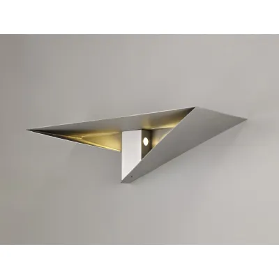 Wickford Wall Lamp, 2 x 3W LED, 3000K, 238lm, Silver Painted, 3yrs Warranty