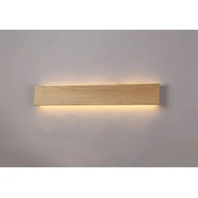Kensington Wall Lamp, 2 x 10W LED, 3000K, 968lm, Oak Sand White, 3yrs Warranty
