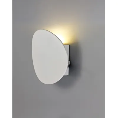 Limehouse Wall Lamp, 1 x 6W LED, 3000K, 700lm, IP54, Sand White, 3yrs Warranty